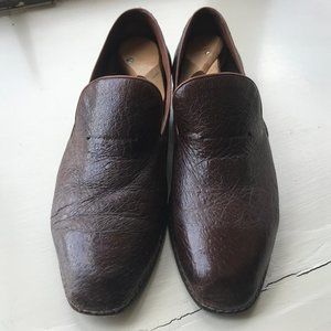 Bruno Magli "Tivoli" Slip-on Brown Shoes